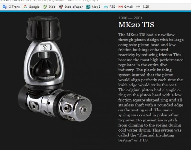 Scubapro mk20 discount