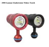 3000 LM underwater dive video torch