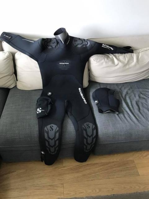 scubapro semi dry suit