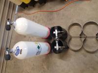 2 tall 12L dive cylinders for sale.