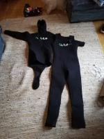 Two piece coral diver wetsuit 