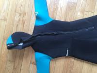 Two piece semi dry 7mm Beaver wetsuit (womens)