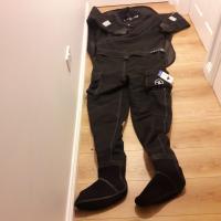 Brand new Aqualung Alaskan drysuit