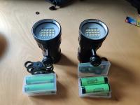 LED Diving Torch 80m / 20,000LM