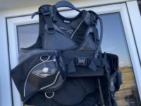 Aqualung soul i3 surelock II Womens BCD Size M Bla