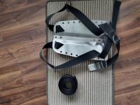 stainless steel back plate + new Webbing