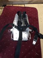 Steel Backplate + Sidemount rails + Butplate