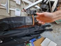Black pearl tri laminate drysuit front entry