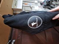 Black pearl tri laminate drysuit front entry