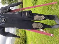 OThree Neoprene Drysuit Ladies M/12  boots UK6