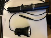 Nanight C3 torch with canister