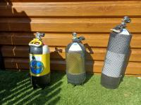 12L Steel Cylinders (x3)