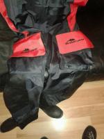 OceanPro dry suit, dry gloves, undersuits