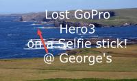 GoPro Hero3 on a selfie