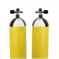 Two 12L 300-bar sidemount/normal cylinders
