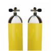 Two 12L 300-bar sidemount/normal cylinders